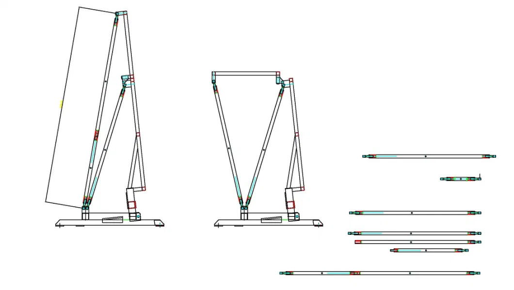 Double Glazing Insulating Glass Auto Sealing Robot with Two Dosing System Detek