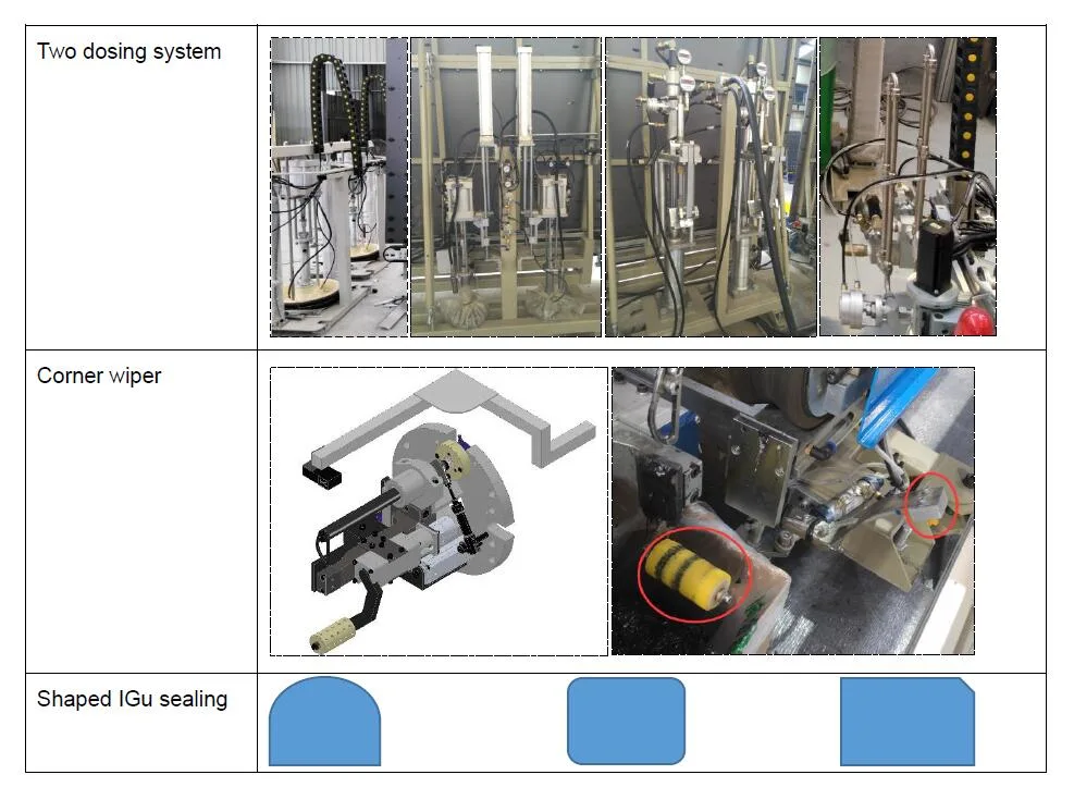 Vacuum Insulating Glass Secondary Sealing Robot for Silicone Polysulfide and Polyutethen